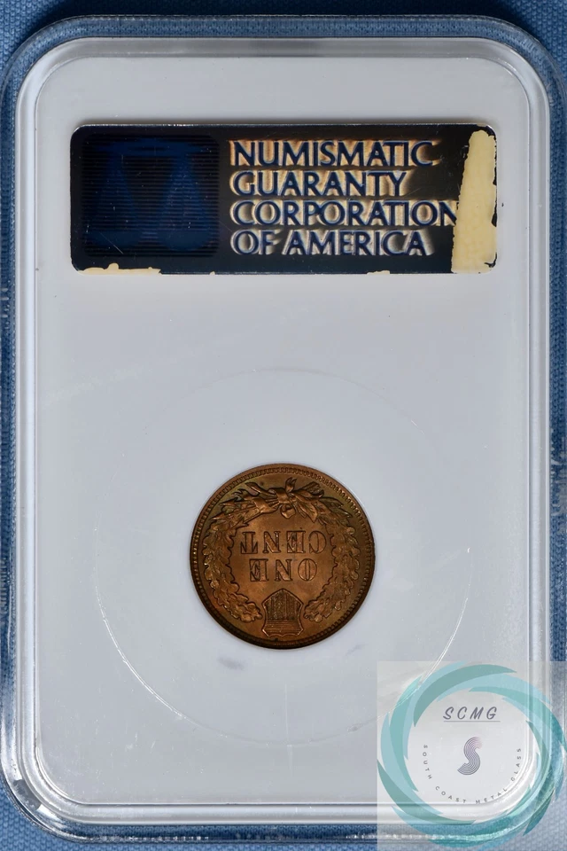 1903 1C Indian Head Cent NGC MS 65 RB w/CAC - Creamy Satin Red Surfaces!!! - Image 3 of 4
