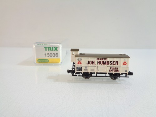 Minitrix N 15036 Kühlwagen Brauerei Humbser der K.Bay.Sts.B. in OVP BH2487 | Zustand: Gebraucht