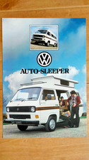 VW T25 / T3 Transporter Autosleeper VT20 Poptop Camper Original Sales Brochure