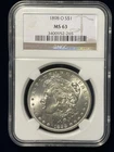 1898-O Morgan Silver Dollar NGC Graded MS 63 Condition #A11