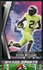 Devon Williams 2022 SAGE #160 Oregon Ducks