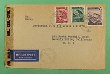 DR WHO 1946 AUSTRIA CIVIL CENSORED AIRMAIL ZELL AM SEE TO USA R17430