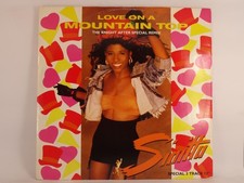 SINITTA LOVE ON A MOUNTAIN TOP (10) 3 Track 12" Single including Picture Sleeve