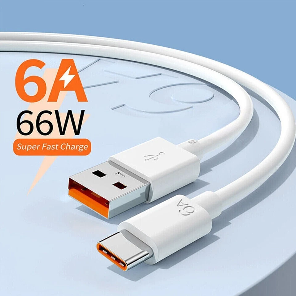 1M 2M 3M 5M 8M 10M langes USB-Ladekabel Typ C für Samsung Xiaomi Huawei NEU|DE - Bild 3 von 4