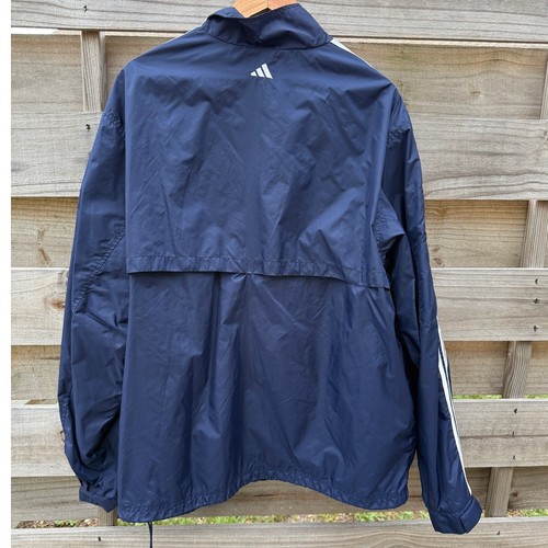 Vintage Adidas Super Bowl XXXV Tampa Florida 2001 blue nylon jacket Size XL - Picture 2 of 7