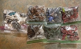 LEGO Bionicle Complete Toa Metru Collection - 8601(x2) 8602 8603 8604 8605 8606