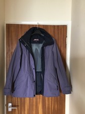 MUSTO ladies Waterproof Jacket With fitted Gilet Size 12