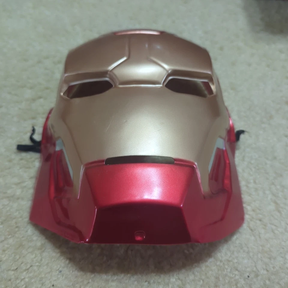 Rubie's Marvel Iron Man Mask 2015 Halloween Costume Kids & Adult W/ Strap - Image 2 of 4