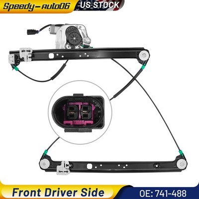 Fit For 2002-2003 BMW X5 4.6L Front Left Power Window Regulator w/ Motor 741-488