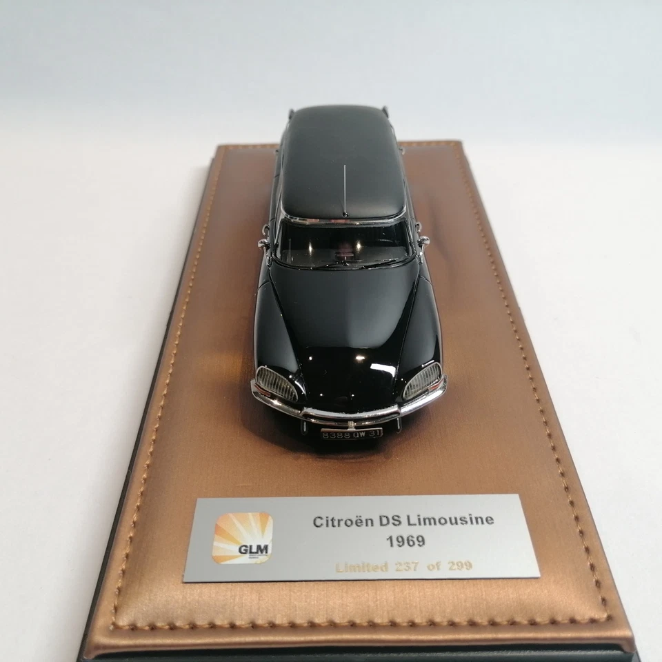 GLM Modelos 1:43 Diecast 1969 Citroën DS Limusina Con Estuche Foto 2 de 4