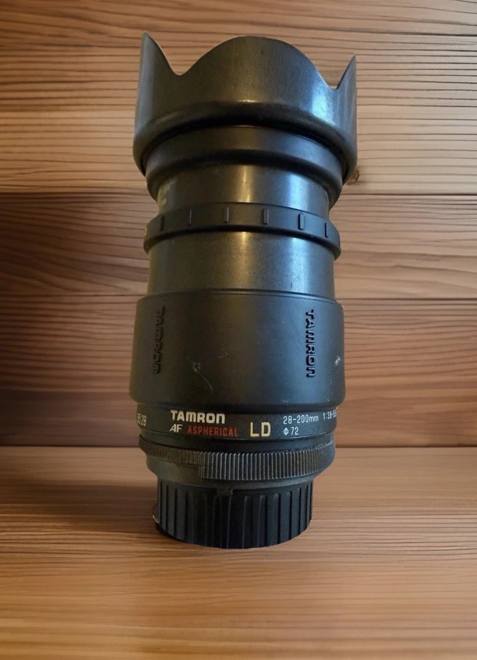 Lente zoom AF asférico Tamron 28–200 mm f/3,8–5,6 LD 171D Japón Foto 4 de 4