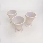 Vintage Hazel-Atlas Milk Glass Parfait Dish Set of 3