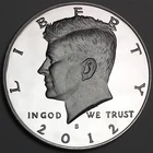 2012-S Silver Proof Kennedy Half Dollar - 90% Silver - (PR) KM#A202c - HD12SS