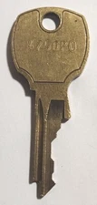 Vintage Key 4750P0 National Cabinet Lock Appx 1-7/8" Replacement Locks 