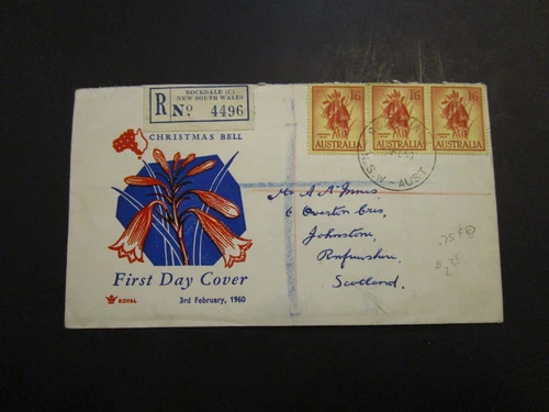 Australia 1960 Registered First Day Cover - Z3736