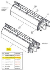 FUJITSU K9316893658 aka 9316893658 Evaporator Total Assy