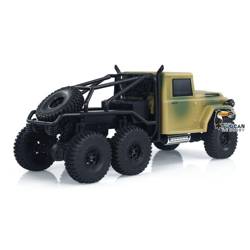 Hobby Plus 1/18 6x6 RC Rock Crawler Auto 6WD Veicolo Fuoristrada Elettrico Assemblato - Foto 10 di 12