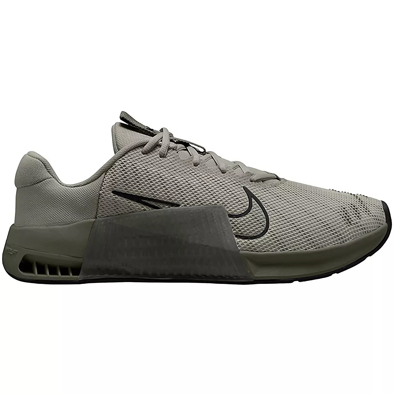 Baskets Nike Metcon 9 AMP camouflage vert stuc foncé gris DZ2616 008 homme taille 11,5