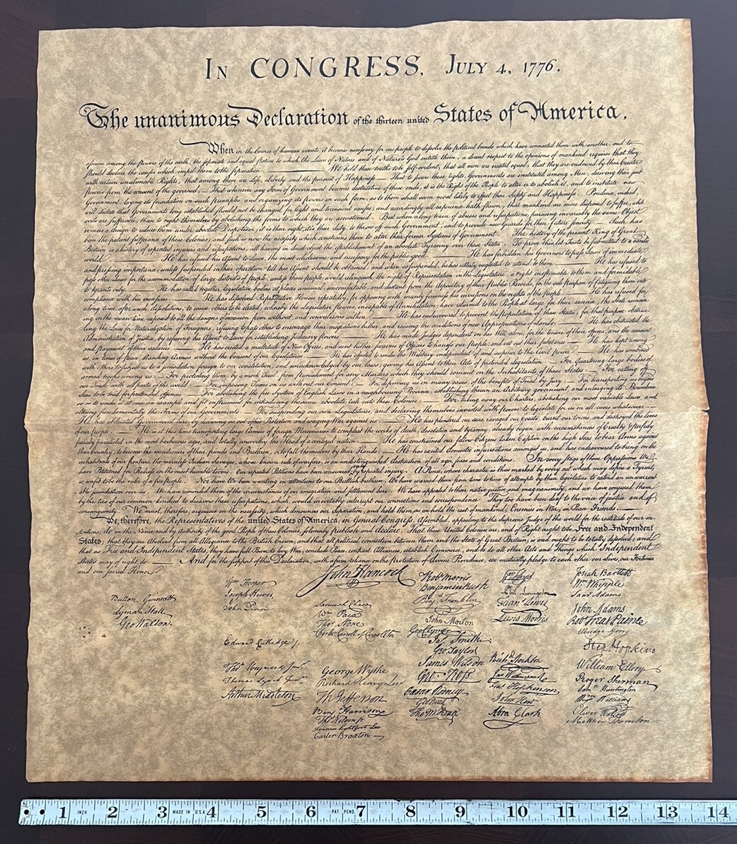(未使用･未開封品)Declaration of Independence [DVD] [Import] Vintage Facsimile Reproduction Declaration Of Independence