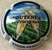 Capsule de champagne VIGIER-PERROT (1125a. contour blanc)