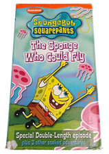 Spongebob Squarepants – The Sponge Who Could Fly VHS 2003 Nickelodeon Cartoon