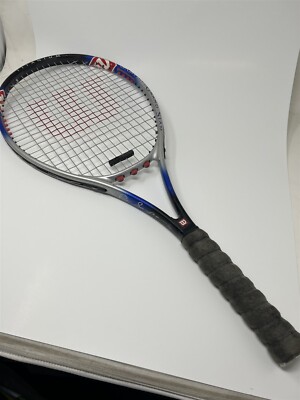 WILSON Pete Sampras Grand Slam Tennis Racket Titanium Power Bridge