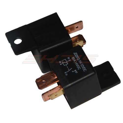 2 Stück 4-Pin Kfz Relais 12V 80A 80 AMP Normalerweise öffnen SPST Trennrelais DE - Bild 5 von 6