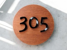 Personalized Home Address Sign house number Custom House Number Plaque