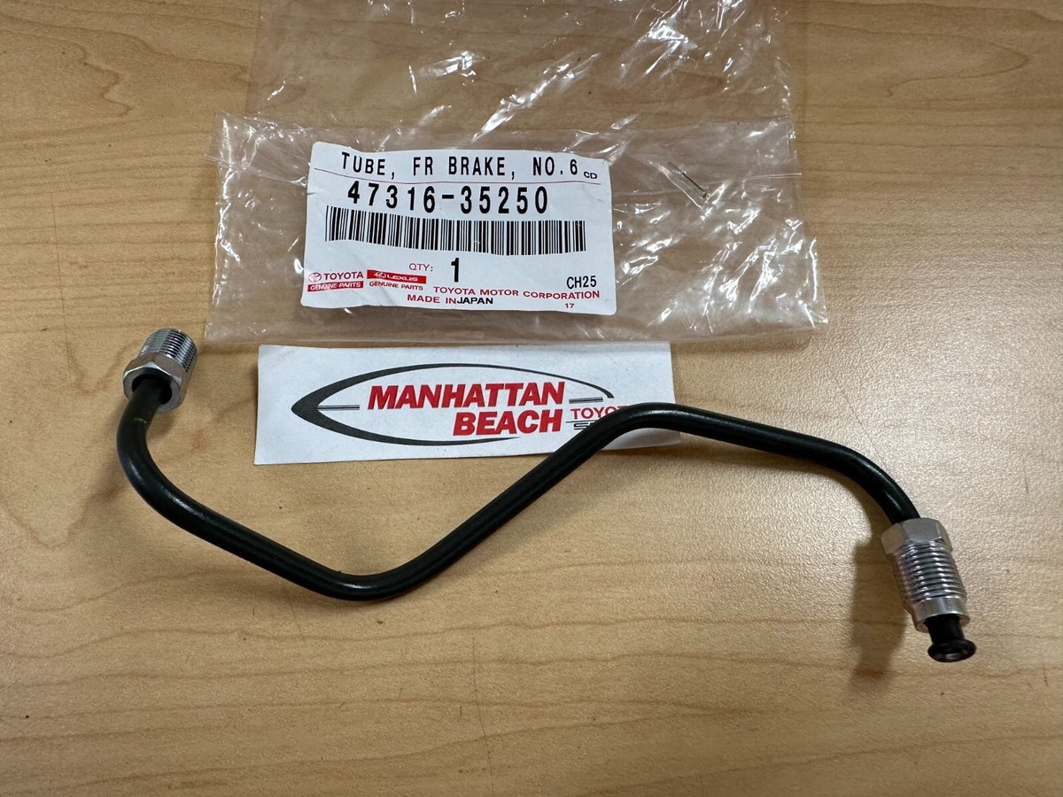 GENUINE TOYOTA 96-02 4RUNNER LEFT FRONT BRAKE TUBE LINE 47316