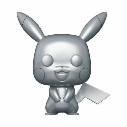 ぷちこ 💎 FUNKO POKEMON PIKACHU # 353 SILVER METALLIC 25TH