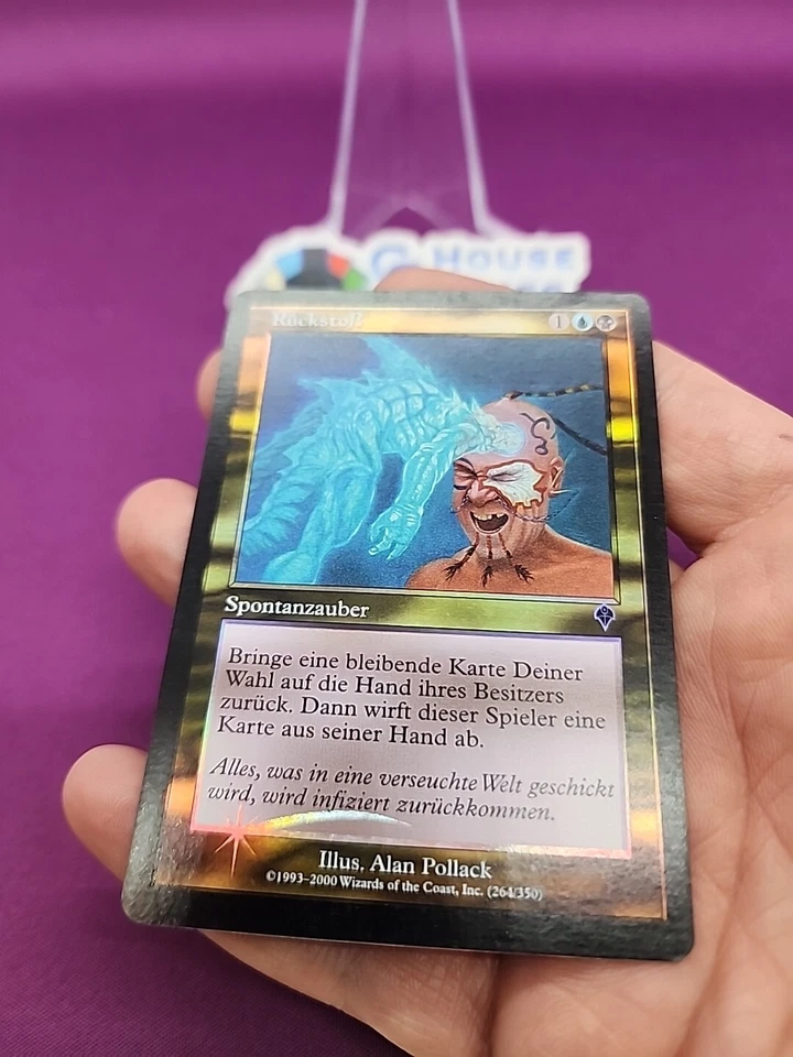 Recoil German RuckstoB Invasion Foil MTG Magic Premordern Psychatog *CCGHouse* - Image 2 of 4