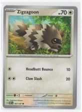 Pokemon Obsidian Flames 167/197 Zigzagoon