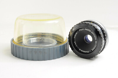 [Excellent] Fujiphoto Optical Fujinar-E Fujinar E 5cm f/4.5 w/ Case READ