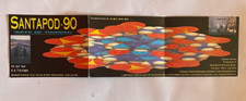 SANTAPOD 90 - 39.5CM X 11CM  RAVE FLYER - OCTOBER 1990 - CARL COX - LOOK NOW