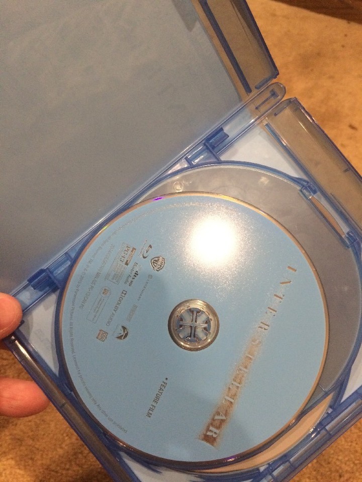 INTERSTELLAR VUDU Bluray/DVD/Digital Code Includes Slipcover 32429209252 eBay