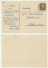 98486 - Perfins GH = Grebe & Hafer - Postcard - Kassel 27.9.1930 - Mi.No. 410