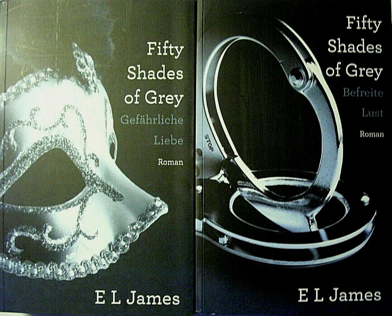 Bücherset - 2 Bücher von E L James - Fifty Shades of Grey - Band 2 und 3