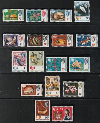 QEII FIJI 68 set superb nhm um cat £20