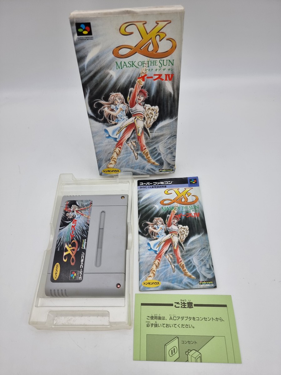 YS IV MASK OF THE SUN SUPER FAMICOM JAPAN USED | eBay