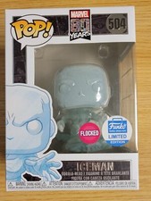 Funko Pop! Vinyl: Marvel - Iceman (Flocked) - Funko Web (FW) (Exclusive) #504