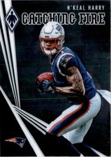 2019 Panini Phoenix #2 N'Keal Harry Catching Fire New England Patriots
