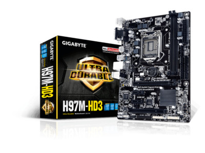 Gigabyte GA-H97M-HD3 Mainboard mATX Sockel 1150