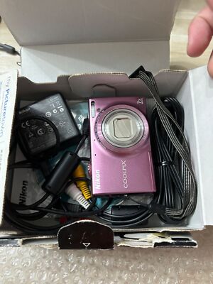 Nikon COOLPIX S6100 ピンク Excellent ] Nikon COOLPIX S6100 Compact Digital Camera Pink
