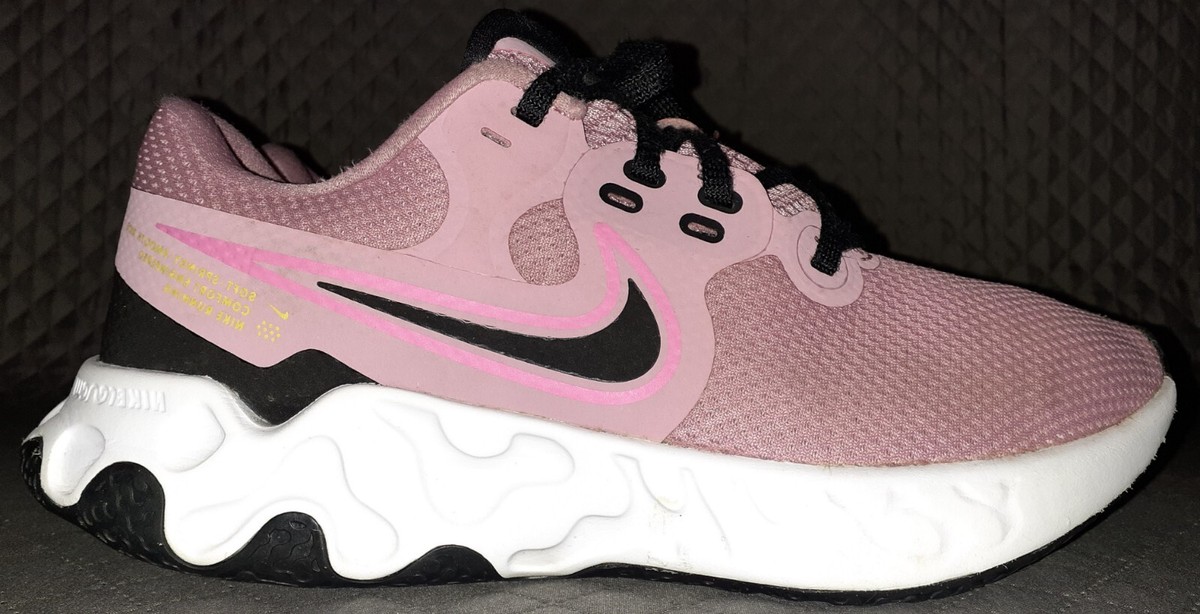 Nike Renew Ride 2 Pink White Running Athletic Shoes Size US 