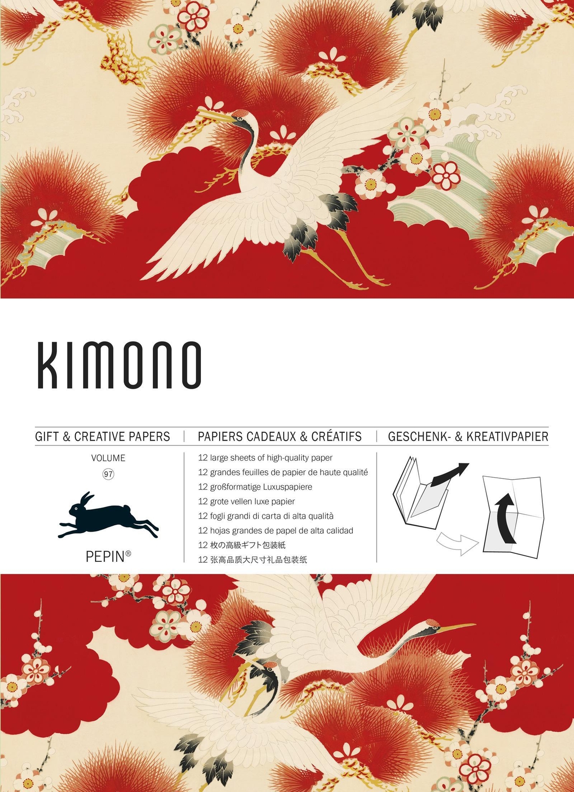 Thumbnail - Kimono Gift & Creative Paper Book Vol. 97 Pepin Van Roojen Taschenbuch