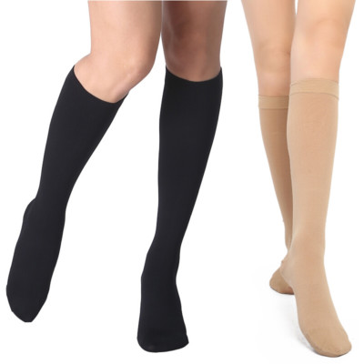 Compression Socks Men Women Nursing Travel Flight Stockings Shin Splints Edema