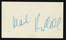 Mark Rydell signed autograph auto Vintage 3x5 Hollywood: Actor On Golden Pond