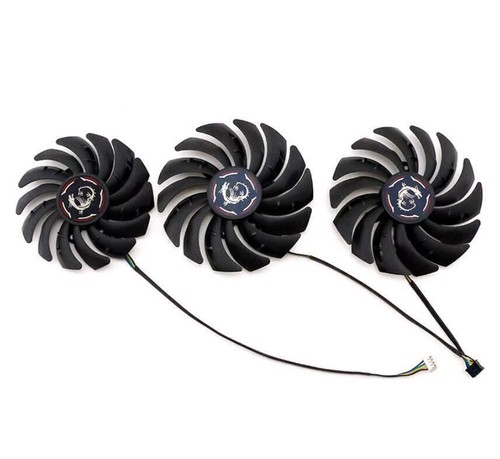 For MSI RTX2070S 2080 2080S/Ti GAMING X/Z Magic Dragon Graphics Card Cooling Fan - Bild 4 von 7