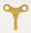 Clock Winding Key 4 mm Brass 4.00 mm Size Number 7 Antique Vintage Clocks 4.0 mm