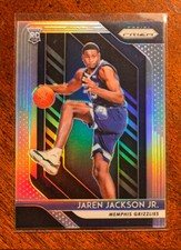 Jaren Jackson Jr. 2018-19 Prizm Basketball Silver RC Rookie #66 SILVER ☄️🔥🔥